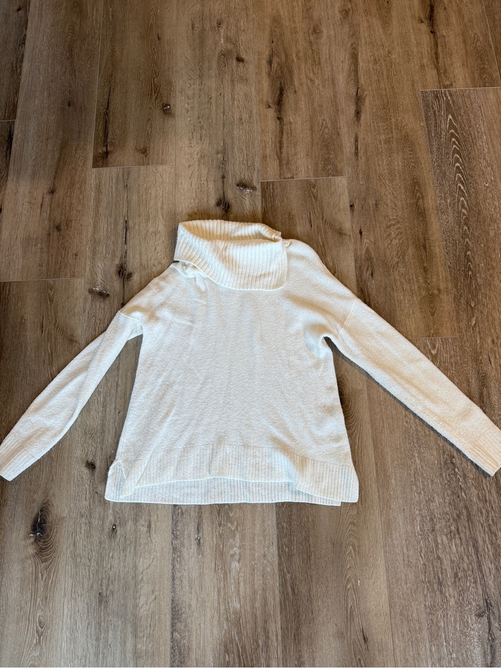 Banana Republic Cream Cowl Neck Sweater